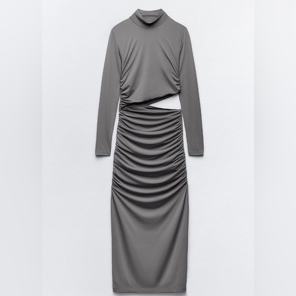 ZARA ~ CUT OUT DRESS - Picture 10 of 16